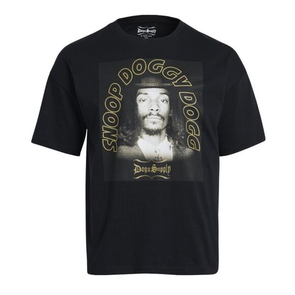 Dogg Supply By Snoop Dogg Oversized Drop Shoulder Graphic S/S T-Shirt - Picture 1 of 10